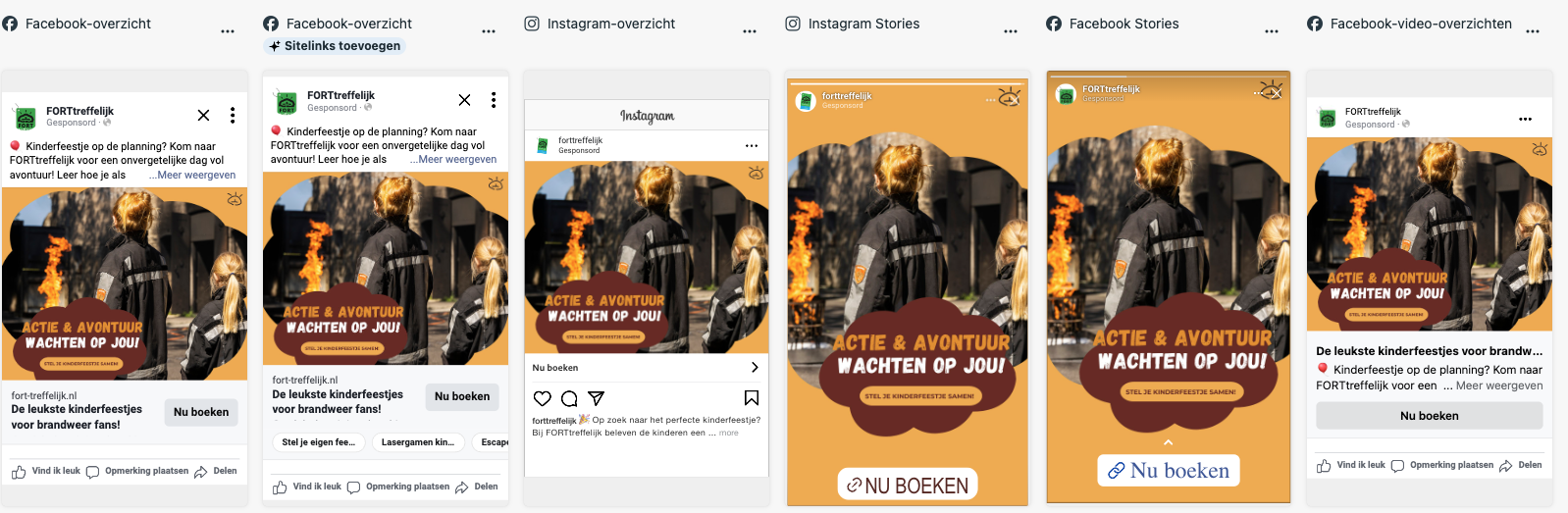 screenshot meta campagne fortreffelijk