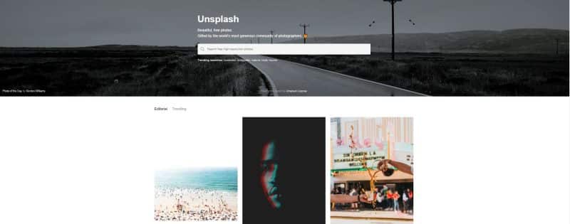 unsplash-website