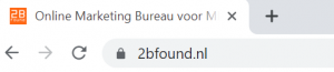 Beveiliging website 2Bfound