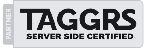 TAGGRS partner badge - server-side certified TO BE FOUND